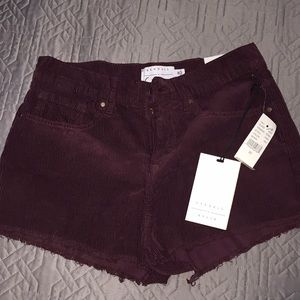 Kendall & Kylie corduroy shorts